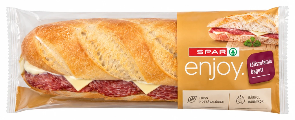 SPAR enjoy. téliszalámis bagett