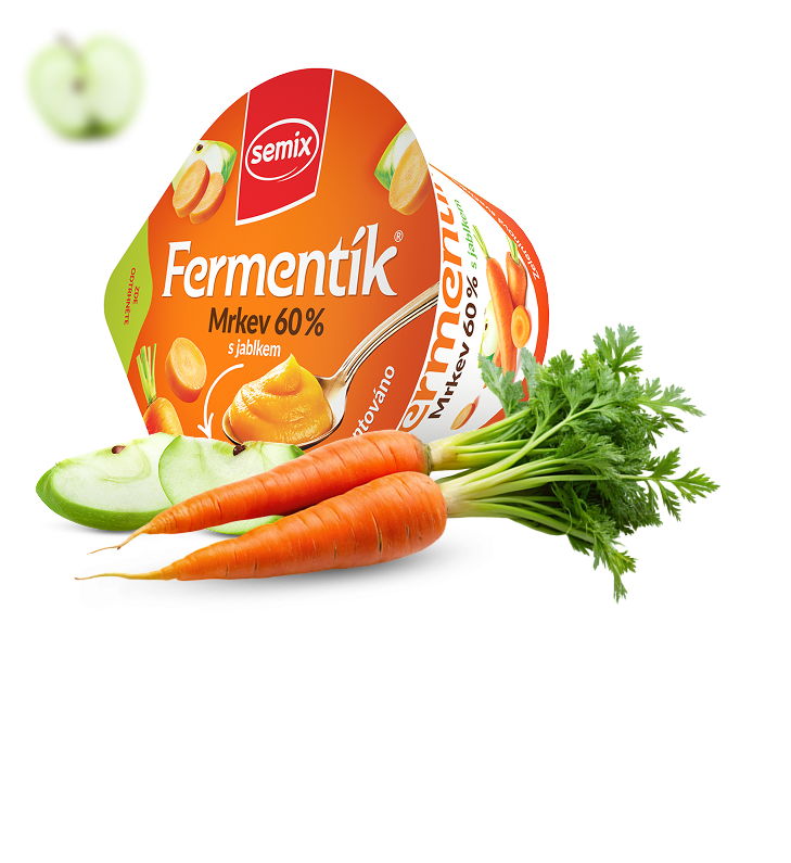 Semix Fermentik Zabgurt sárgarépa-alma
