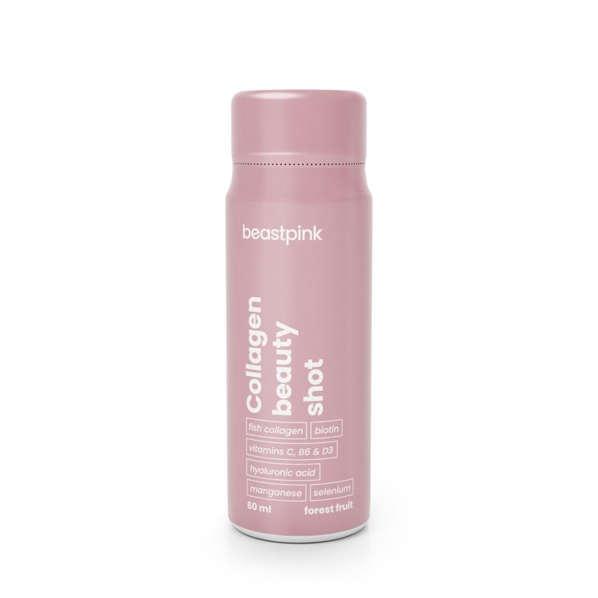 Collagen Beauty Shot - BeastPink 60 ml - Erdei gyümölcs