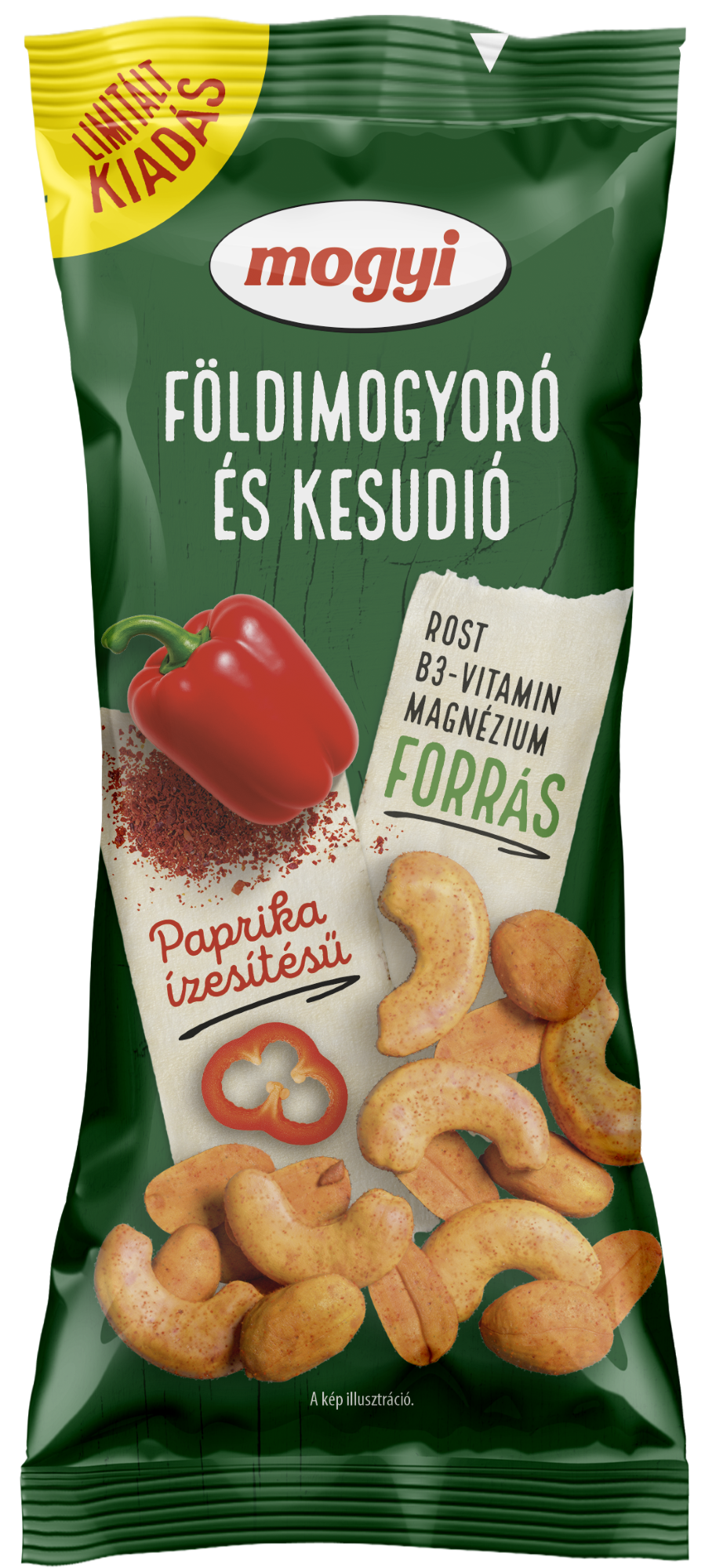 Mogyi Kesudió-földimogyoró paprikás mix