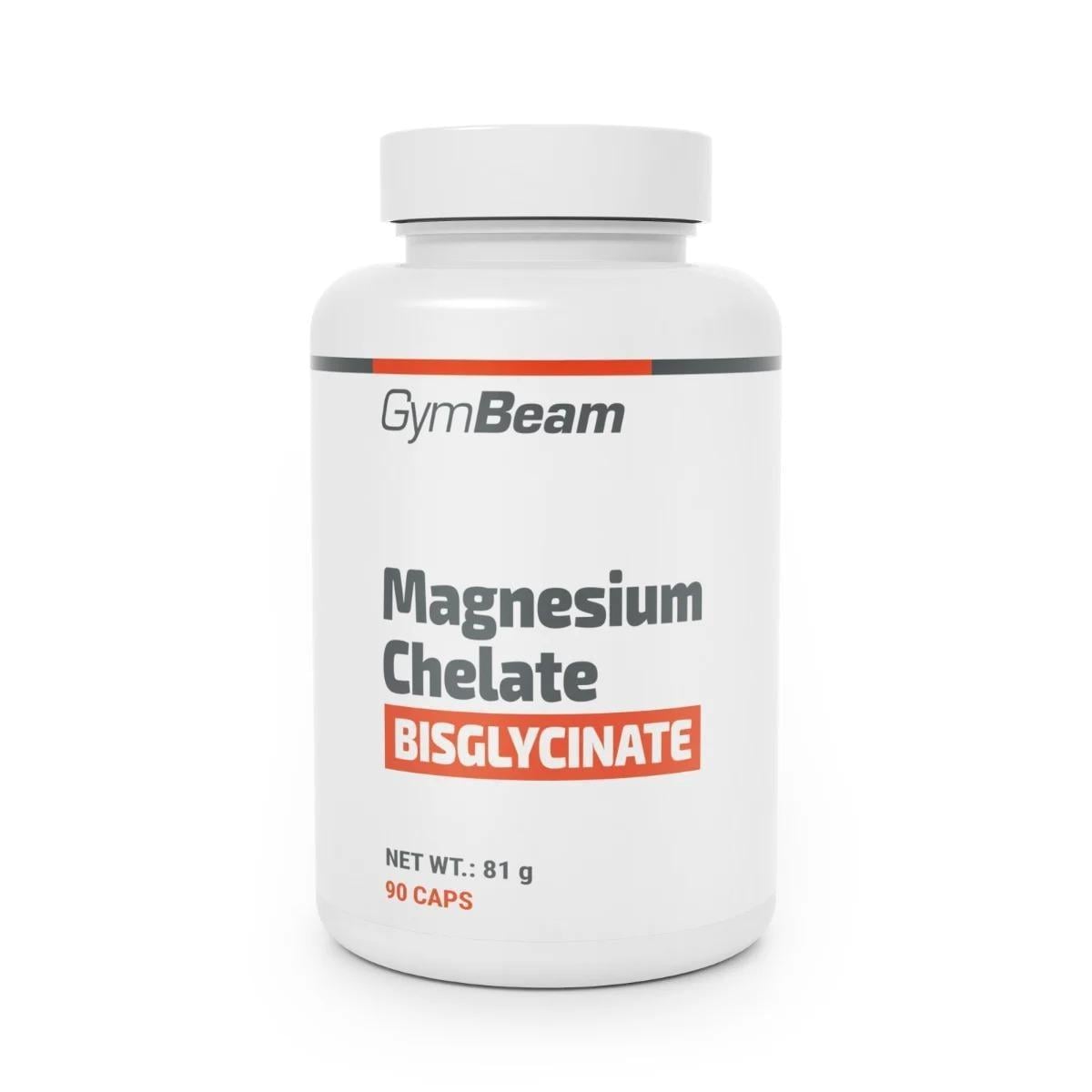 Magnézium-kelát (biszglicinát) - GymBeam 90 kapsz.