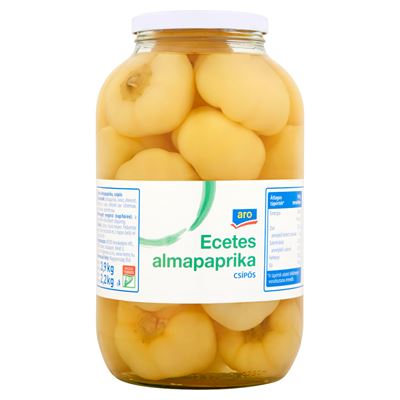 aro Csípős,Ecetes Almapaprika 3,9 kg