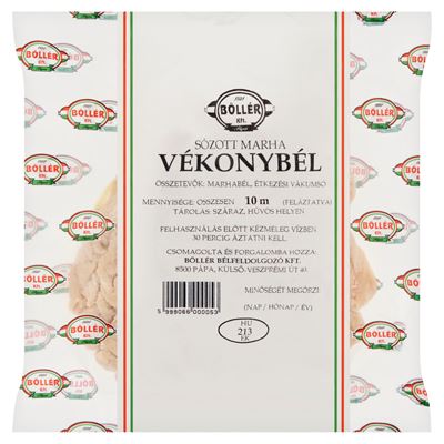 Böllér sózott marha vékonybél 10 m