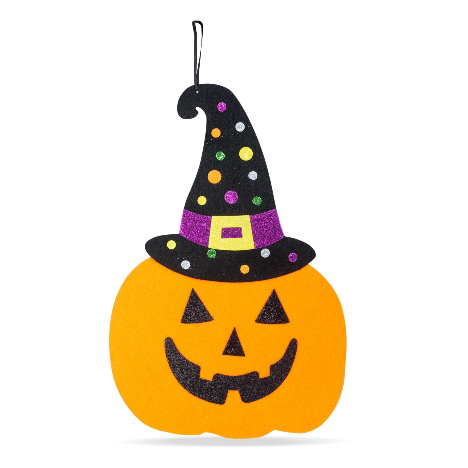 Halloween Dekoráció - Tök - Akasztható - Filc - 41x 28 cm
