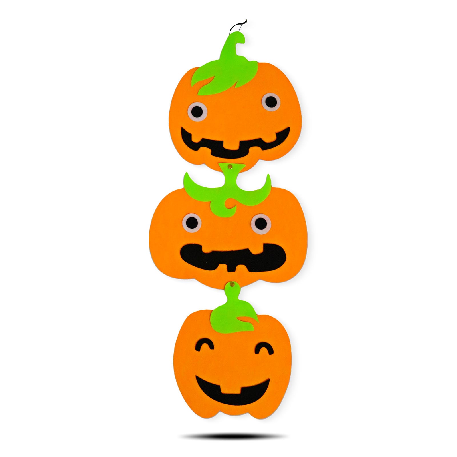 Halloween Dekoráció - Tök - Akasztható - Filc - 63x32 cm