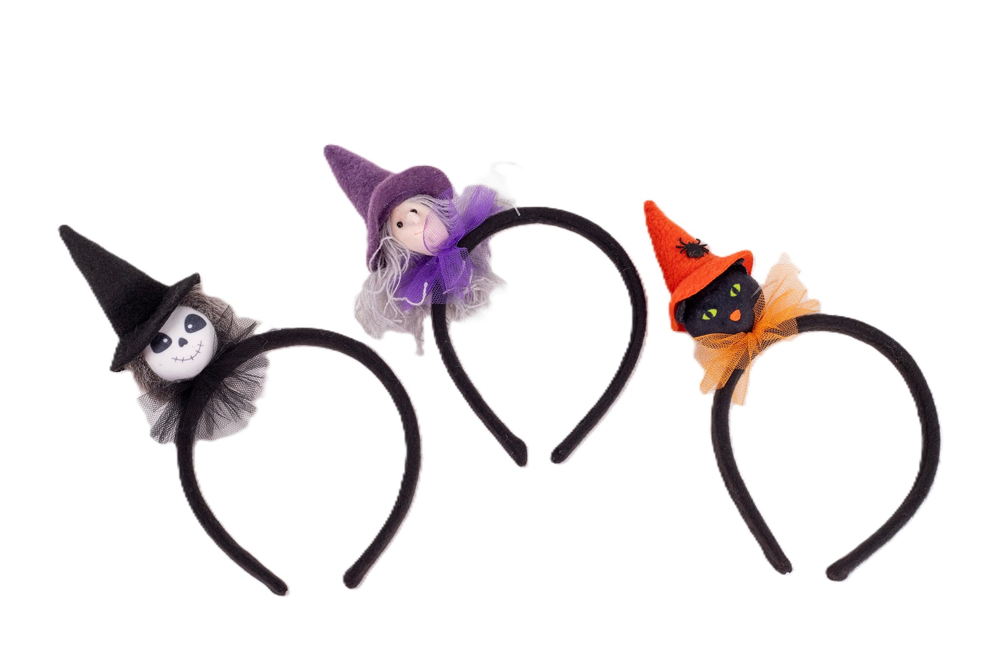 Hajpánt Halloween Figura 3 Féle Vegyesen 22 cm