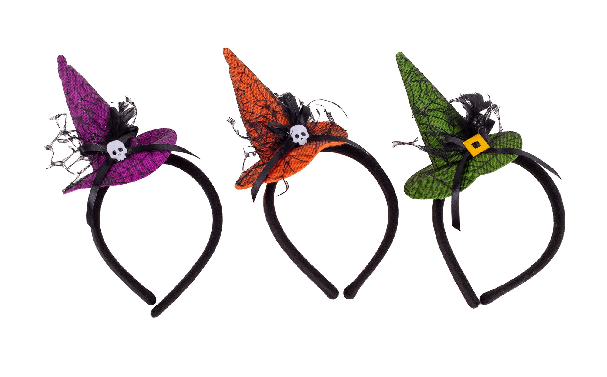 Hajpánt Halloween :Boszi Kalap 3 Féle 23 cm