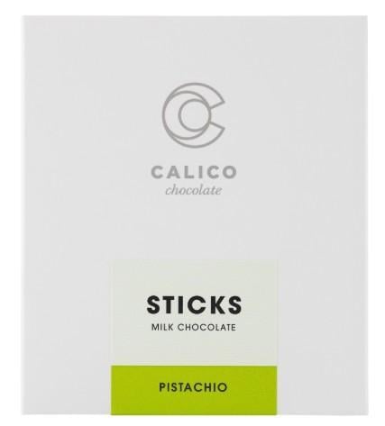 CALICO Sticks Pisztácia - tejcsokoládé lapok sós pisztácia krémmel töltve