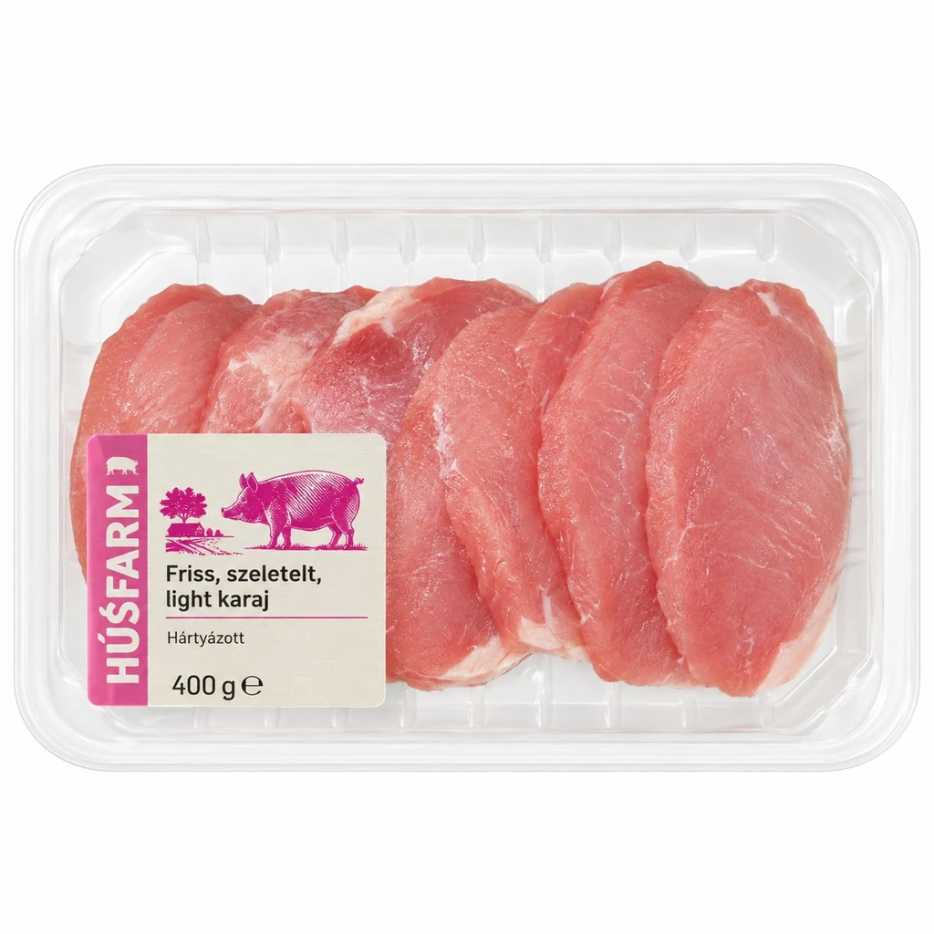 HÚSFARM Friss, szeletelt, light karaj