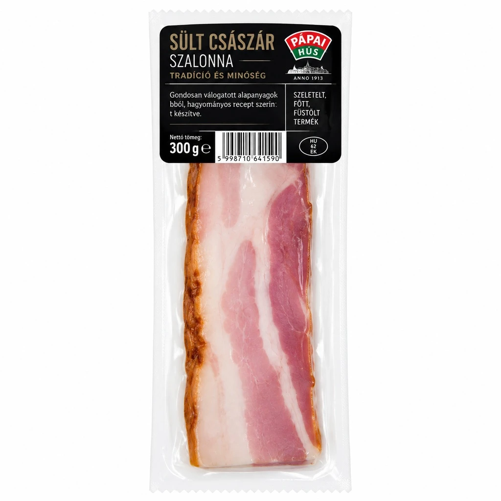 PÁPAI HÚS Sült császárszalonna