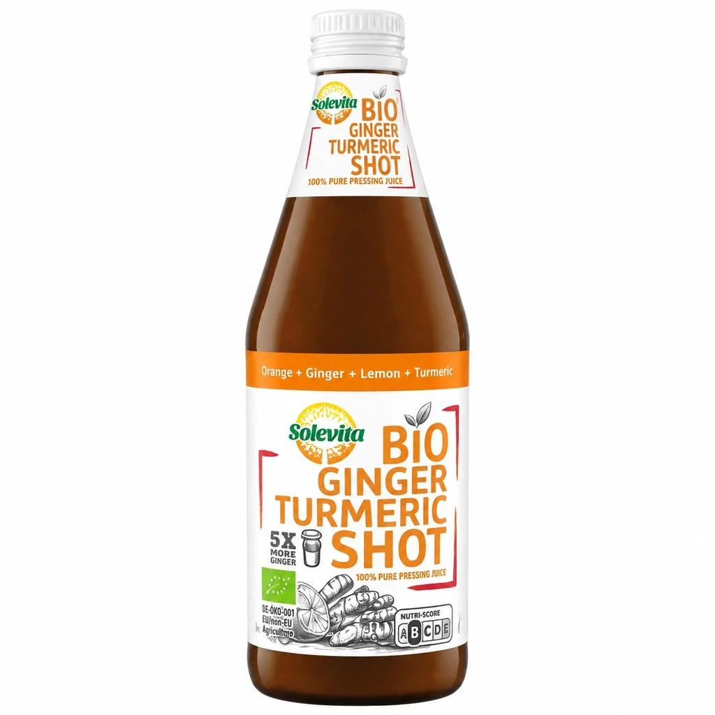 SOLEVITA Bio gyömbér shot