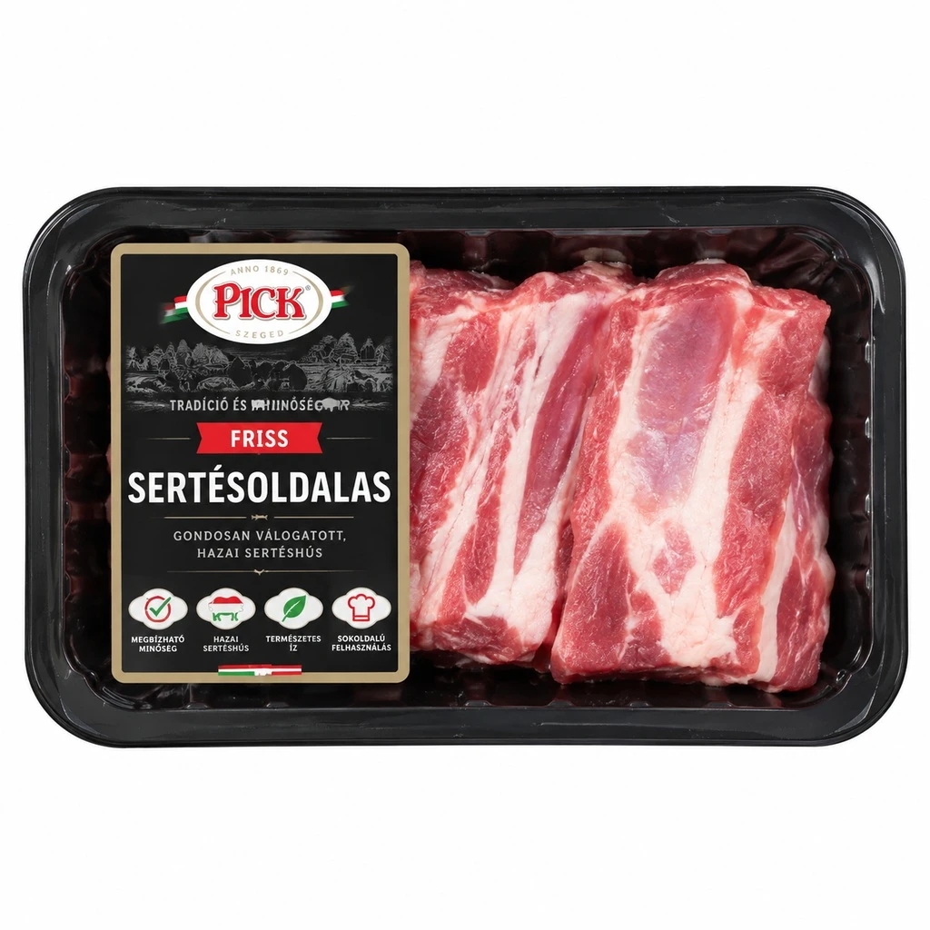PICK Friss sertésoldalas