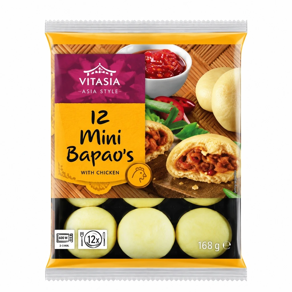 VITASIA Mini gőzölt gombóc