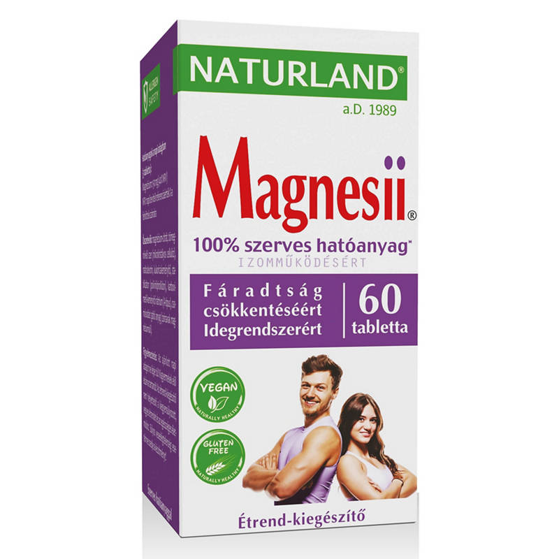 Magnesii tabletta, 60 darab