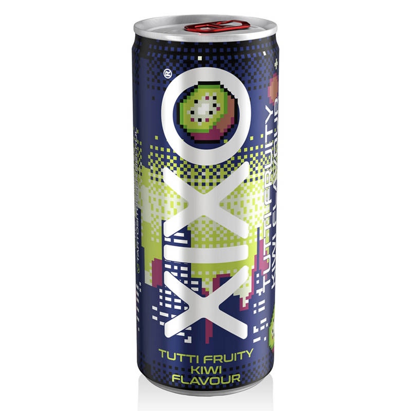 Szénsavas üdítőital, tutti fruity kiwi, 0,25 l
