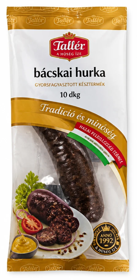 Tallér bácskai hurka