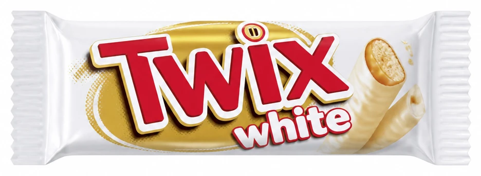 Twix szelet fehércsokoládés