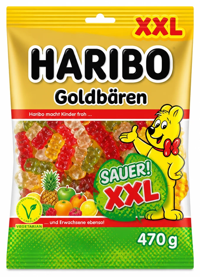 Haribo XXL gumicukor