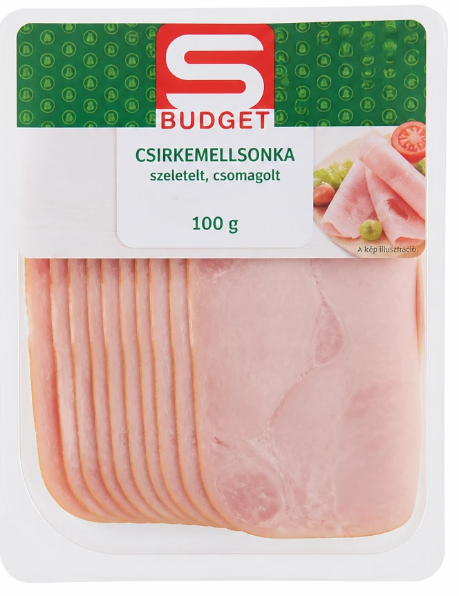 S-Budget csirkemellsonka szeletelt, csomagolt