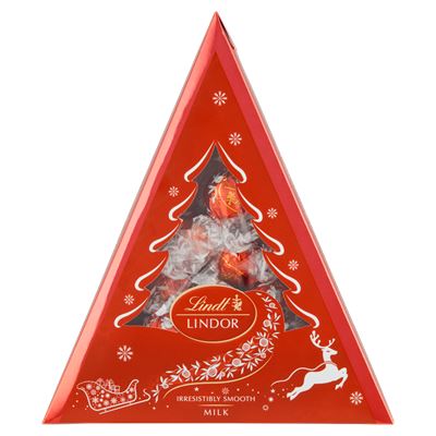 Lindt Lindor tejcsokoládé praliné lágyan olvadó töltelékkel 125 g