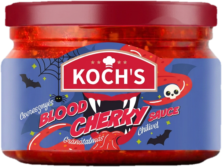 Koch's Halloween -Blood Cherry - Cseresznyés, Gránátalmás szósz, csípős