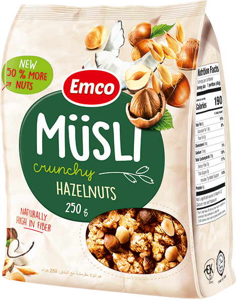 Emco Ropogós Müzli erdei mogyoróval