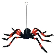 Boo! színes szőrös pók 90 cm