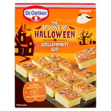 Dr. Oetker Halloween vaníliaízű süteménypor vaníliaízű cukormázporral és dekorcukorral 436 g