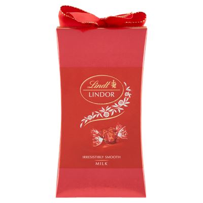 Lindt Lindor tejcsokoládé praliné lágyan olvadó töltelékkel 75 g