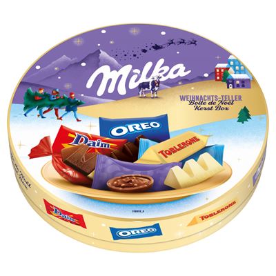 Milka Karácsonyi Kínálótál Válogatás 198 g