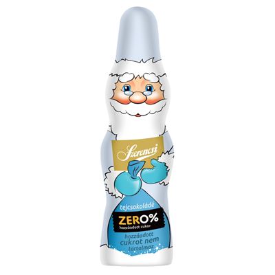 Szerencsi étcsokoládé Mikulás figura 18g
