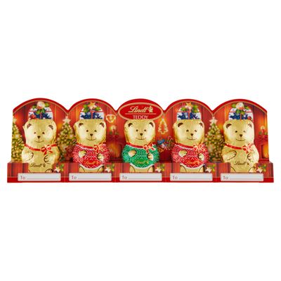 Lindt Teddy alpesi tejcsokoládé 5 x 10 g