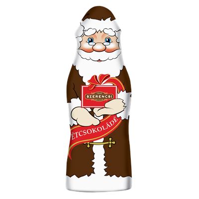 Szerencsi Mikulás étcsokoládé figura 40 g